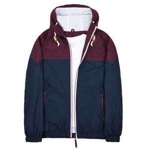 Chaquetas de lluvia impermeables con cremallera para hombre con capucha de color liso en talla grande Chaquetas de lluvia de tela suave Chaquetas de lluvia de alta calidad para hombre - Product Image 2