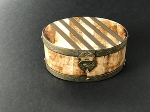 Joyero de diseñador de latón decorativo Vintage de aspecto antiguo de calidad superior para joyería y maquillaje organizador decoración joyero caja - Product Image 6