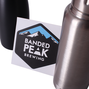 Kiss Cut Sticker Labels for Water Bottle Packaging Custom Logo for Beverage Use and Jar Branding - Product Image 1