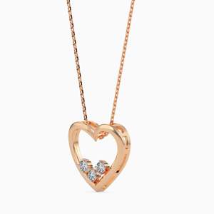 Heart <strong>Yonder</strong> Lab-Grown Diamond Pendant Elegant Design Without Included Chain - Product Image 6