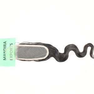 Cabello Humano Natural Indio Sin Procesar, Doble Trama a Máquina, Sin Caída, Cierre 2*6, Ondulado Natural, Ondulado Corporal, Paquetes de Cabello Humano Virgen - Product Image 5