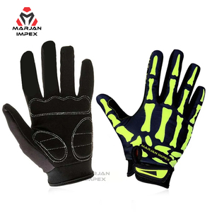 Guantes de Motocross, Guantes de Carreras de Motocross, Transpirables, Ligeros, de Malla, Antideslizantes, con Protección para la Palma - Product Image 2