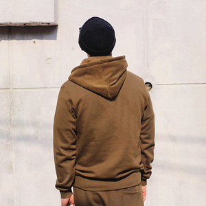 Haute Qualité Logo Personnalisé Thermique 380 Grammes 100% Coton Épais Hiver Hoodies Unisexe Surdimensionné Hommes À Capuche - Product Image 2