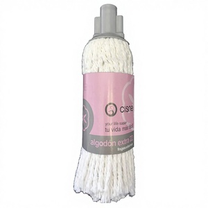 WHITE COTTON WET <b>MOP</b> 250 Grs (carton 48 Pcs) HIGH QUALITY AND LONGLASTING - Product Image 1
