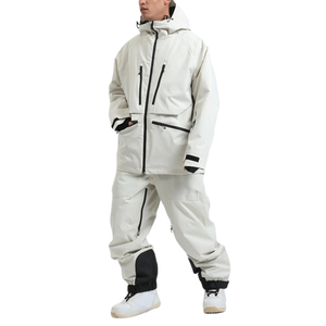 Traje de esquí de talla grande para hombre, mono de Snowboard impermeable a prueba de viento, ropa deportiva con serigrafía para adultos, traje de esquí para hombre - Product Image 2