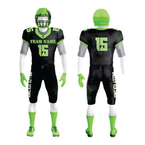 Diseño personalizado Precio asequible Estilo de tendencia Nuevo Modelo de la mejor calidad Uniforme de fútbol americano personalizado - Product Image 2