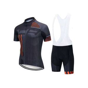 Top vente cyclisme vêtements conception vélo vêtements de vélo maillot et bavoir uniforme ensemble pour hommes durable écologique Production - Product Image 3