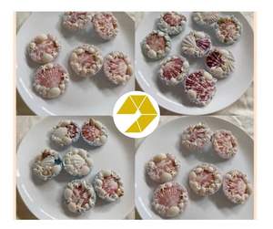 Meilleur miroir de coquillage du Vietnam avec des coquillages naturels Compact en vrac Mini miroir de coquillage pour l'élégance de la maison d'été côtière - Product Image 1