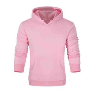 Sudadera con Capucha Unisex de Corte Regular para Invierno, de Poliéster/Algodón, Felpa Transpirable, Hecha a Medida, de Alta Calidad, Lisa Teñida, 300g, Informal - Product Image 3