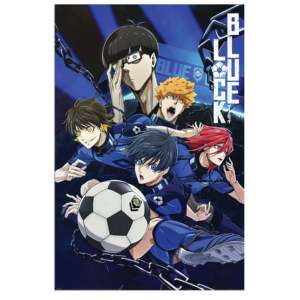 Collage de pósteres del anime Blue Lock - Product Image 1