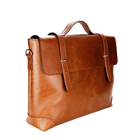 Sacs Porte-Documents Vintage en Cuir Véritable pour Hommes – Vente en Gros, Sacoche Bandoulière Légère au Design Élégant