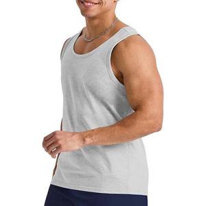 เสื้อกล้าม2025ผู้ชายเสื้อออกกำลังกายผ้าฝ้ายระบายอากาศได้ดีปรับแต่งได้ทั้งฤดูร้อน - Product Image 3