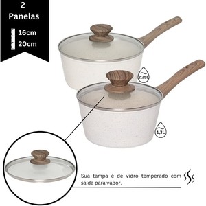 Multifuncional 14PCs Juego De Ollas De Granito Juego De Ollas De Cocina Paneles Sartenes Juego De Utensilios De Cocina - Product Image 4