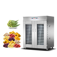 Machine de séchage industrielle en acier inoxydable pour l'ail et les aliments, déshydrateur alimentaire à vendre