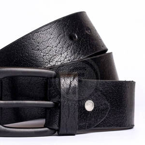 เข็มขัดลำลองแฟชั่นสำหรับผู้ชายผลิตจากหนังวัวแท้ - Product Image 2