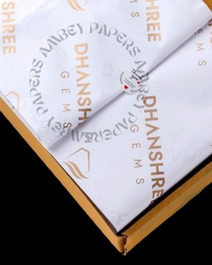 Custom Eco-Friendly Disposable Double-Sided Bulk Packaging Solutions Logo-Imprinted Tissue Paper Roll Virgin Waterproof Retail - Product Image 2