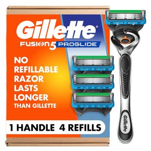 Maquinilla de Afeitar Gillette Fusion ProGlide para Hombre, Mango + 4 Recambios de Cuchillas, Mango de Plástico/Acrílico - Product Image 6