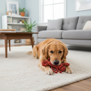 Jouet pour chien et chat Coral Pop Luxury, jouet en corde écologique qui couine, durable et plus épais pour jouer ou offrir en cadeau - Product Image 3