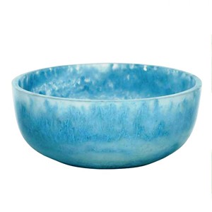 Bol de service en résine décoratif antique moderne, fait à la main, poli, d'origine indienne, écologique, lavable au lave-vaisselle, pour les fêtes - Product Image 6