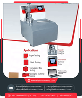 Digital Electronic Bursting Strength Tester Mullen Paper BS/BF Testing Machine with 25Kg/cm2 Capacity