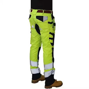 Pantalons de travail de sécurité LED imperméables de classe 3 ANSI de haute qualité à prix avantageux pour hommes, logo personnalisé et pantalons, vêtements de travail industriels - Product Image 3
