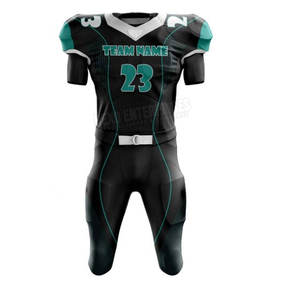 Uniforme de equipo profesional de fútbol americano, uniforme de camiseta de fútbol americano de dos tonos hecho a medida 2024 - Product Image 1