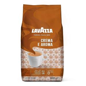 Granos de Café Marrón Lavazza Crema e Aroma, 1 kg, Granos Enteros Tostados Italianos Premium para Espresso, Venta al por Mayor - Product Image 1