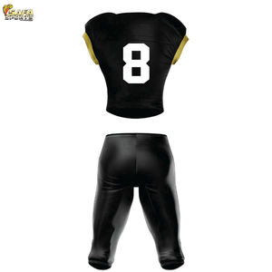 Logotipo personalizado impreso mejor calidad equipo ropa deportiva uniforme de fútbol americano precio al por mayor uniforme de fútbol americano - Product Image 3