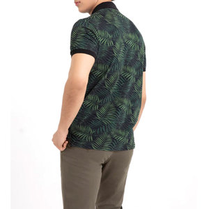Polos personalizados de color de alta calidad para hombres, camisetas de polo ajustadas para hombres, polos con logotipo personalizado para hombres - Product Image 3