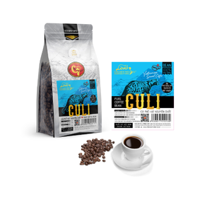 Granos de café orgánico Culi 100% de calidad premium tostado medio de Hucafood Vietnam-Golden Weasel C7 OEM ODM - Product Image 6