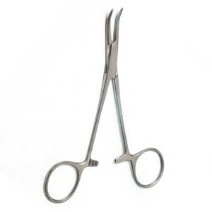 Pinza hemostática arterial Spencer Wells de 14 cm de alta calidad S.S. Surgimed para cirugía, fuente de alimentación manual, CE - Product Image 5