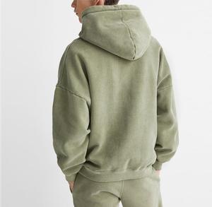 Oem Meilleur Fournisseur Usine Prix de Gros Vintage Hommes Acid Wash Hoodie 2026 - Product Image 2