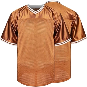 เสื้อเจอร์ซีย์ฟุตบอลอเมริกันเสื้อเจอร์ซีย์ผ้าตาข่ายแบบสั่งทำ2025ใหม่ - Product Image 1