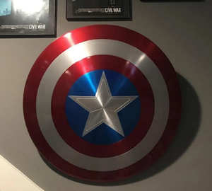 El mejor escudo de los amantes de los Vengadores para decoración del hogar/Escudo de decoración de pared artículos dotados para amantes de la guerra - Product Image 2