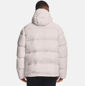 Vente chaude 2025 vêtements d'extérieur d'hiver pour hommes chauds grande taille veste bouffante col haut hommes vestes manteaux pour hommes OEM - Product Image 3