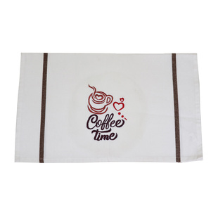 Serviette de cuisine brodée de la collection 100% coton de qualité supérieure Serviettes de cuisine écologiques - Product Image 3