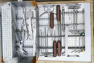 Orthopedic Stainless Steel Instrument Set Large Fragment Locking <b>Plate</b> Manual <b>Power</b> Source Surgical Tools Basis Orthopedic - Product Image 2