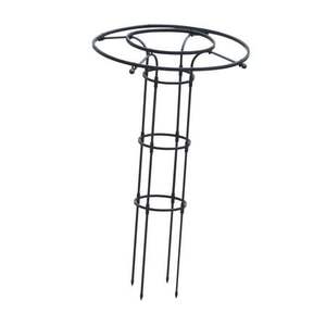 Bâton de jardin en métal durable Support et décoration pour plantes résistant à la rouille Installation facile Utilisation intérieure et extérieure Parfait pour le jardinage - Product Image 3