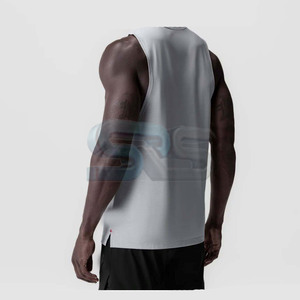 Camisetas sin mangas para hombre, ropa de gimnasio, logotipo personalizado, chaleco sin mangas de secado rápido, venta al por mayor, Camiseta deportiva OEM 2025, superventas - Product Image 5