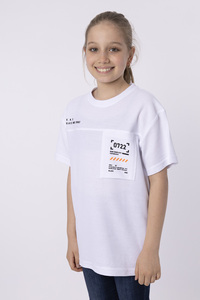 Wholesale cheap Custom 100% Cotton High Quality clothing line from Direct Manufacturing girls kids T-Shirts - Product Image 2