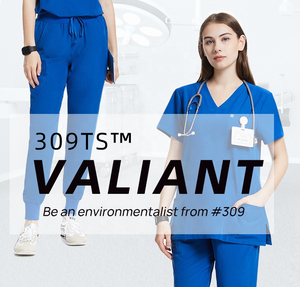 Vente en gros d'uniformes médicaux personnalisés pour les pantalons sarcelle Fit Jogger Uniformes hospitaliers Ensembles de gommage d'allaitement pour femmes - Product Image 2