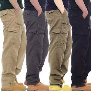 OEM 100% de alta calidad de los hombres de verano de bolsillo de carga liso comodidad transpirable hasta la rodilla trabajo pierna recta ajuste Casual moda diaria - Product Image 6