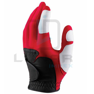 ถุงมือกอล์ฟหนังแกะแบบระเหิดสำหรับ3D ถุงมือกอล์ฟหนังแกะระบายอากาศ - Product Image 1
