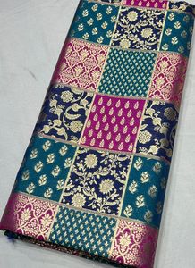 Tissu jacquard brodé imprimé de haute qualité, poids moyen, 120 GSM, motif écossais floral, pour vêtements, ameublement, mode de luxe, maison - Product Image 2