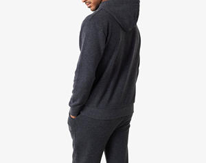 Conjunto Deportivo Vintage Personalizado con Lavado Ácido, Sudadera con Capucha y Logotipo Bordado, Traje Deportivo con Cremallera y Pantalones Rectos para Hombre - Product Image 6