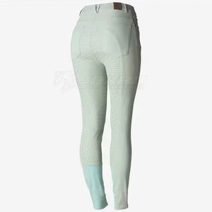 Medias ecuestres con cintura cómoda y material de agarre duradero para paseos largos Medias de equitación para mujeres - Product Image 2