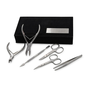 Juego de Herramientas Profesionales de Podología de Acero Inoxidable, Cortaúñas para Uñas Encarnadas, Kit de Pedicura con Abertura de Mandíbula Ancha - Product Image 1