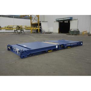 ตู้คอนเทนเนอร์แบบแบนชั้นวางภาชนะแบบแบนส่งตรงจากโรงงาน - Product Image 6