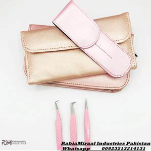 RMI แหนบถอนขนตาสเตนเลสเกรดพรีเมี่ยมพร้อมที่จับกันลื่นเพื่อแยกและจัดวางขนตาแต่ละ RMI-MZ-LT-1680 - Product Image 5