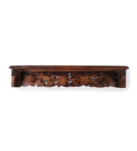 Luxury wooden <b>shelf</b> wall mounted storage <b>shelves</b> for home hotels living room kitchen bathroom home decor accessories wholesale - Product Image 2